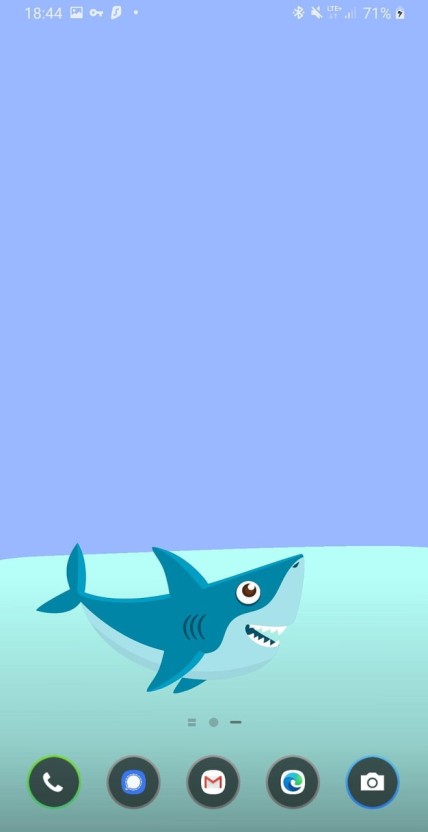 vibrant baby shark wallpaper options