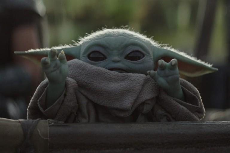 vibrant baby yoda wallpaper options