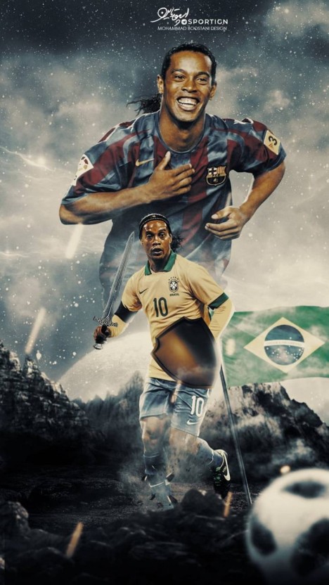 vibrant cool ronaldinho wallpaper themes