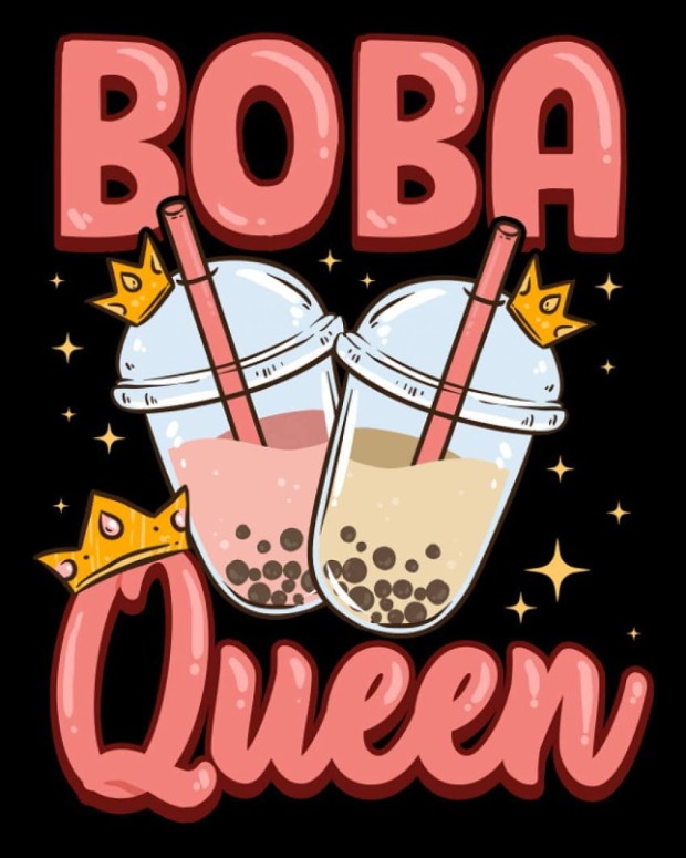 vibrant cute boba wallpaper backgrounds