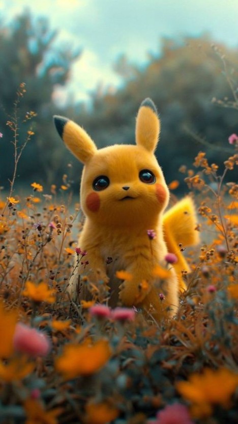 vibrant Pikachu wallpapers for devices