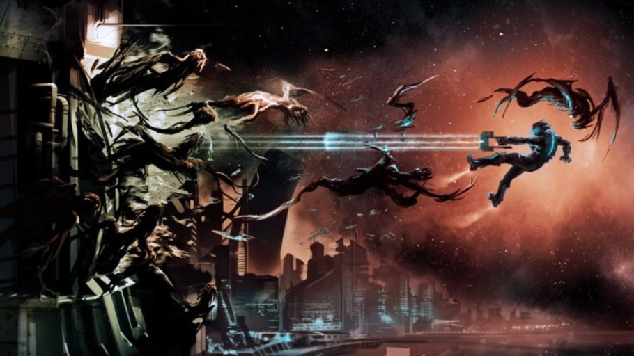 visually striking dead space wallpaper images