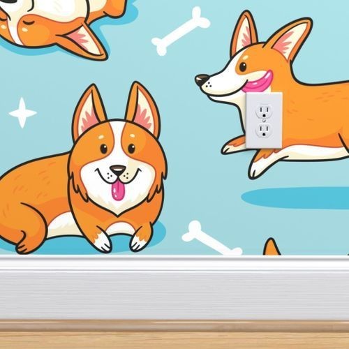 wallpaper corgi 0065