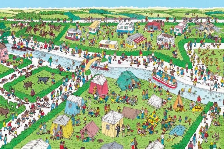 where's waldo illustrations