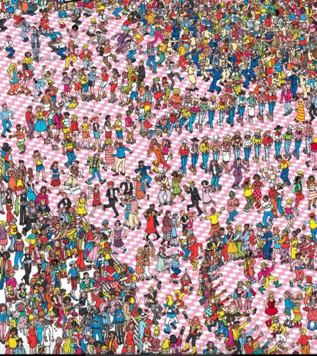 where's waldo wallpaper for offices