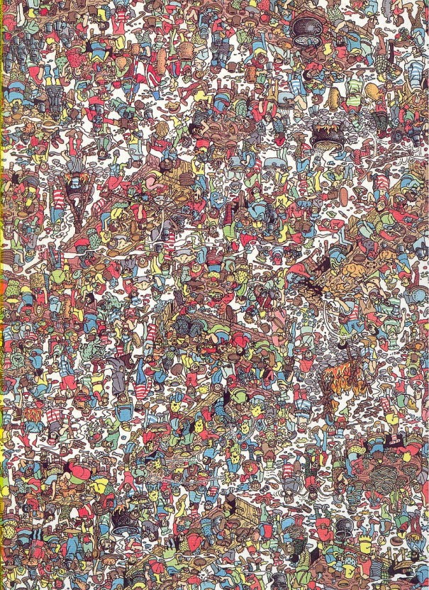 where's waldo wallpaper for study rooms