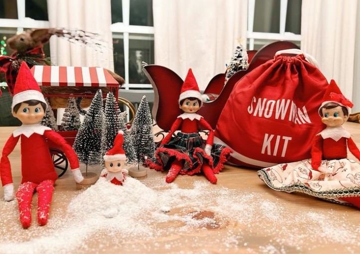 whimsical elf on the shelf images for fun