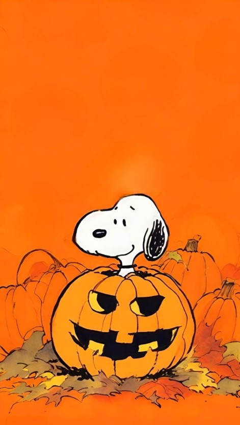 whimsical snoopy-themed fall wallpapers